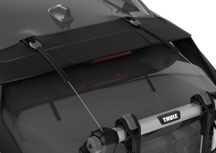 Thule OutWay  3-bike hanging trunk bike rack black/aluminium - 995005