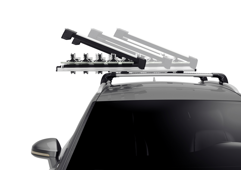 Thule SnowPack Extender ski and snowboard rack aluminium - 7325