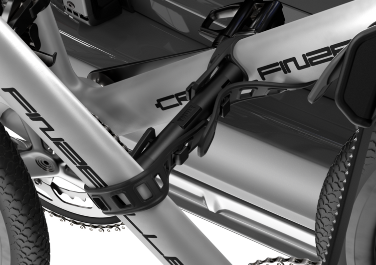 Thule OutWay  3-bike hanging trunk bike rack black/aluminium - 995005