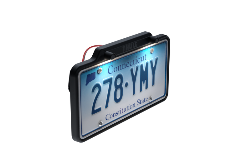 Thule License Plate Holder black - 903760