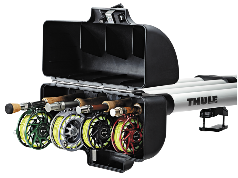 Thule RodVault fishing rod rack silver 870004 — Rackstarz