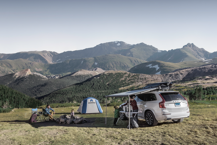 Thule HideAway roof mounted awning 12.3ft anthracite black - 630002