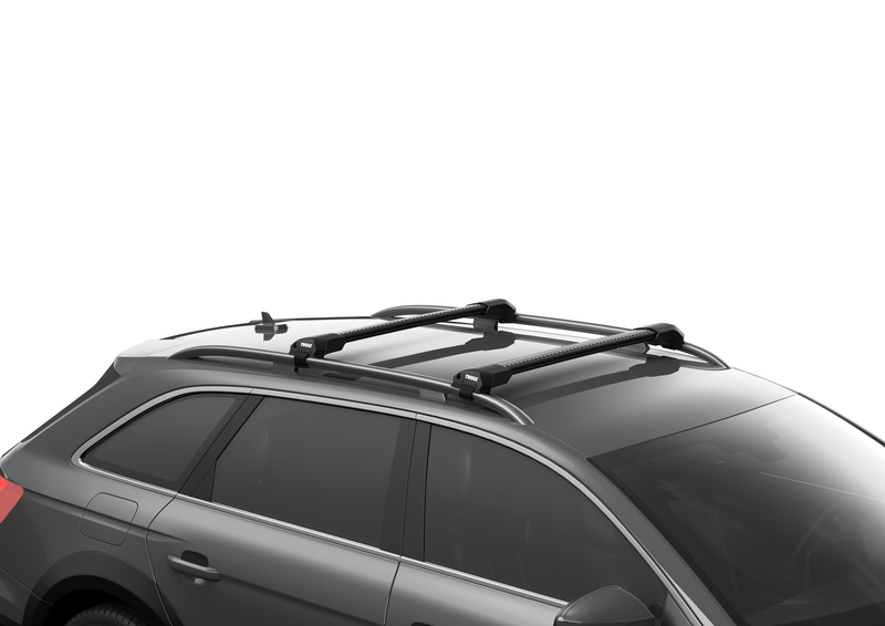 Thule Raised Rail Edge foot for vehicles 4 pack black 720401